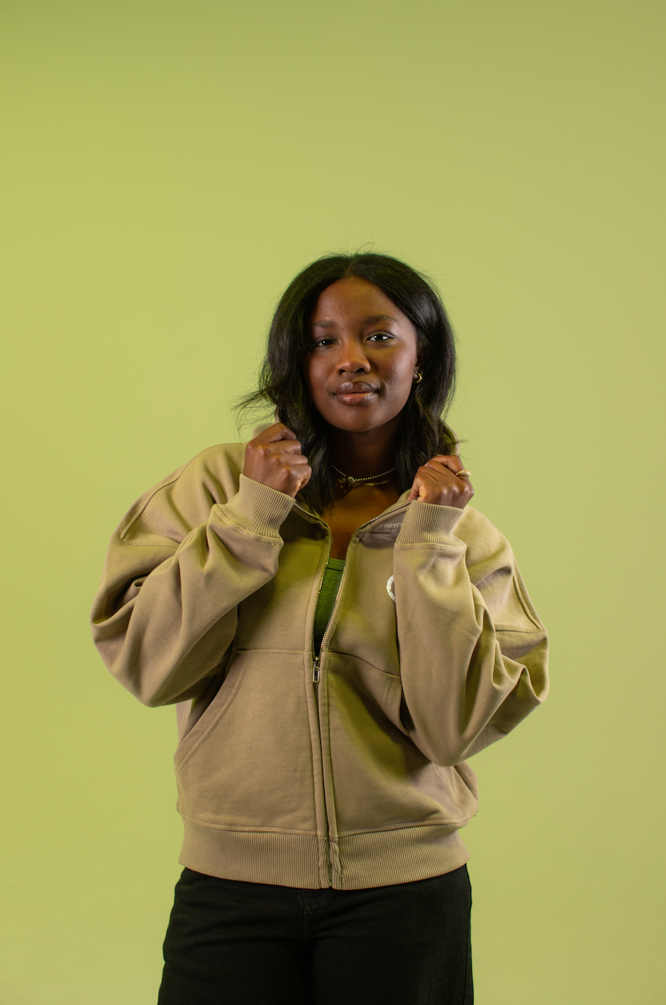 Art Department Sand Zip Up