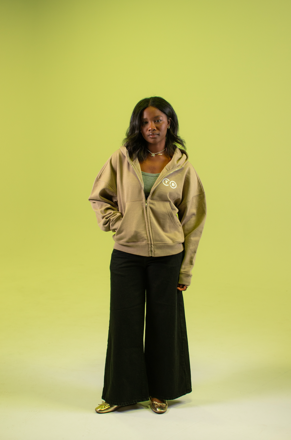 Art Department Sand Zip Up