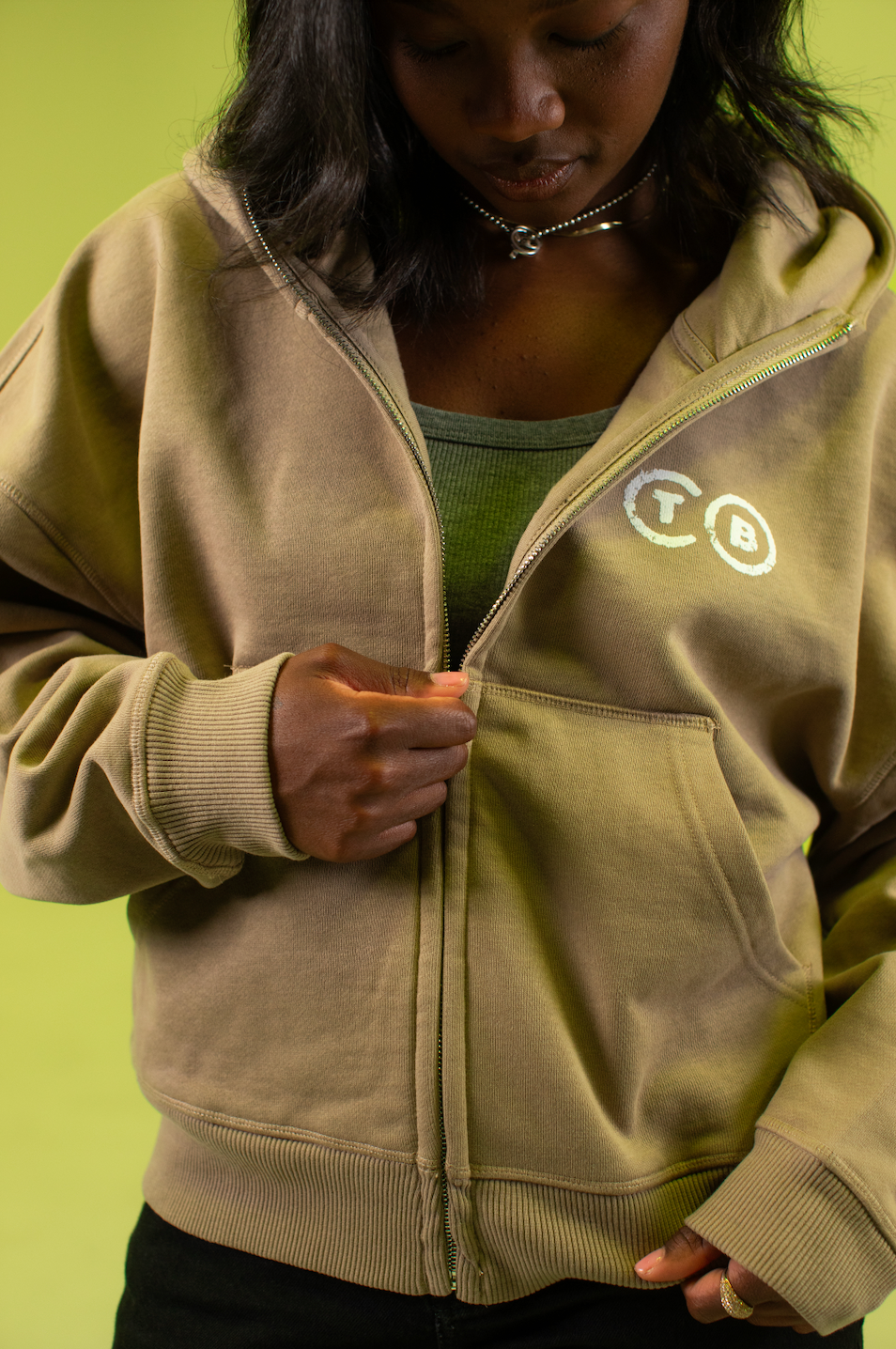 Art Department Sand Zip Up