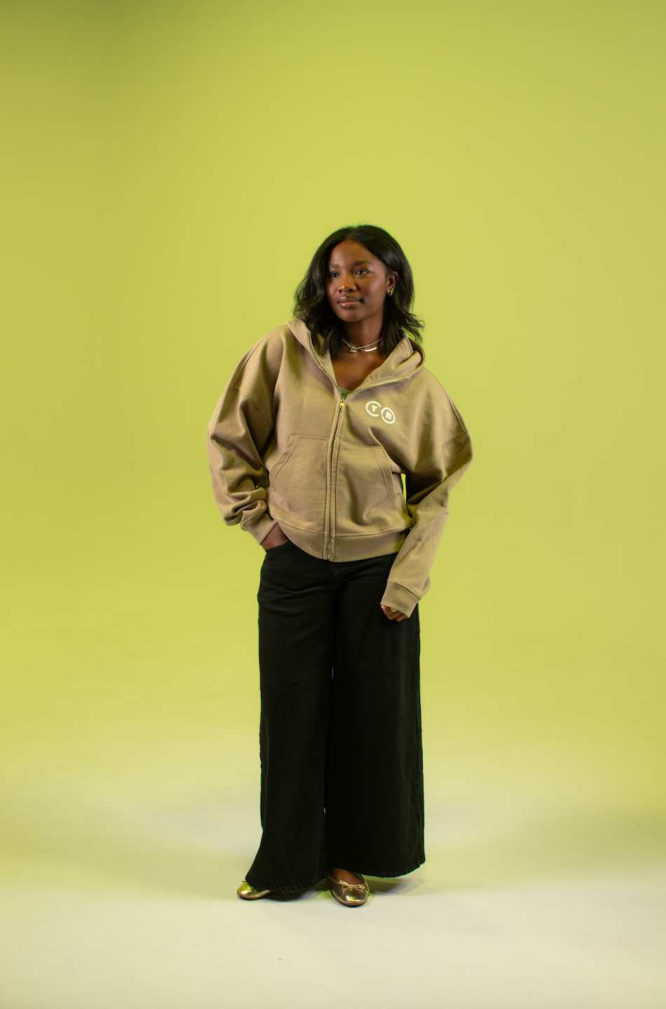 Art Department Sand Zip Up