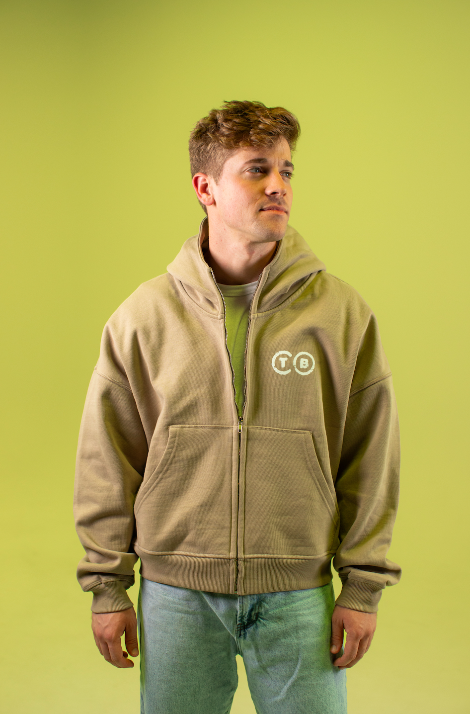 Art Department Sand Zip Up