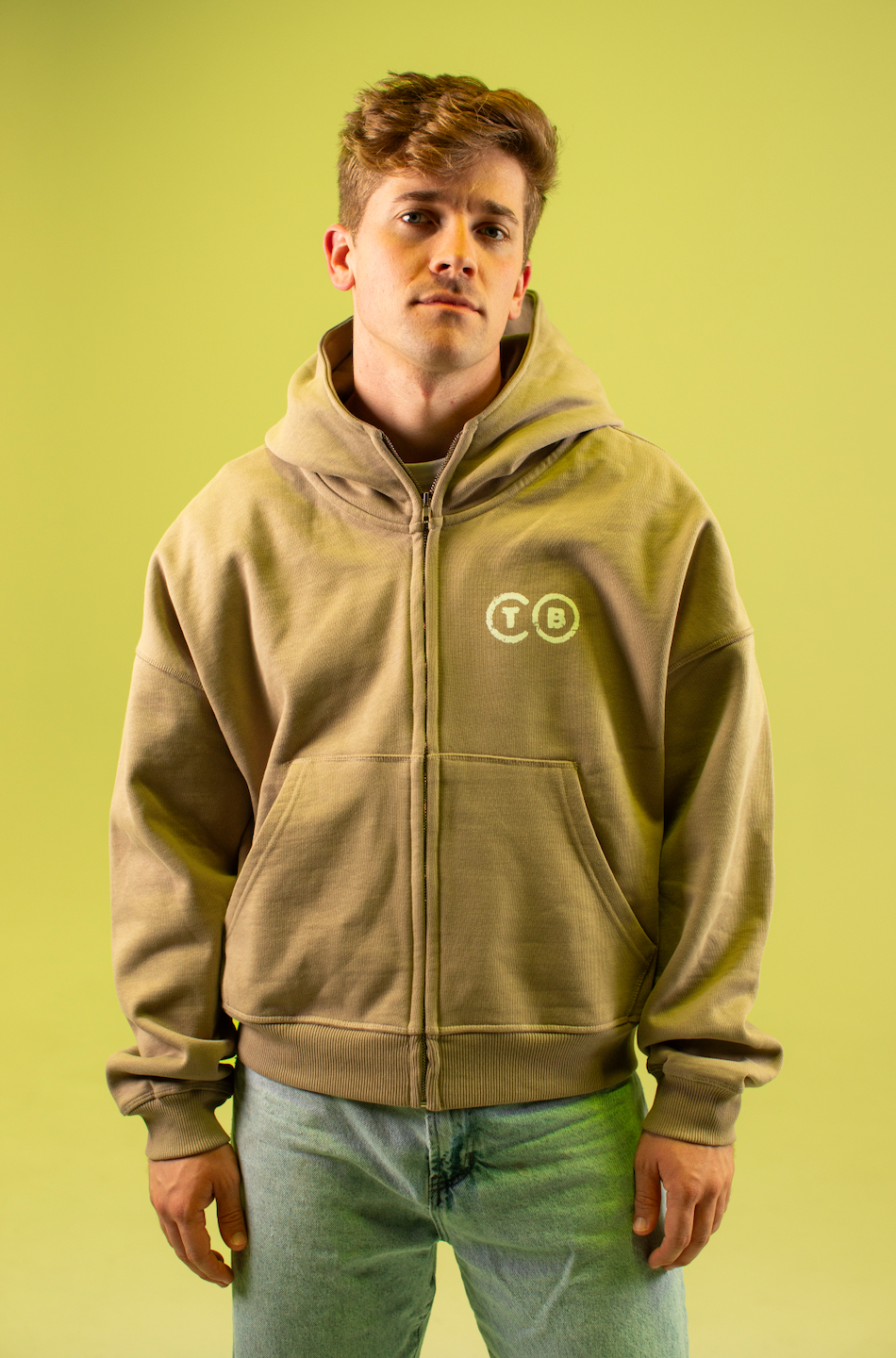 Art Department Sand Zip Up