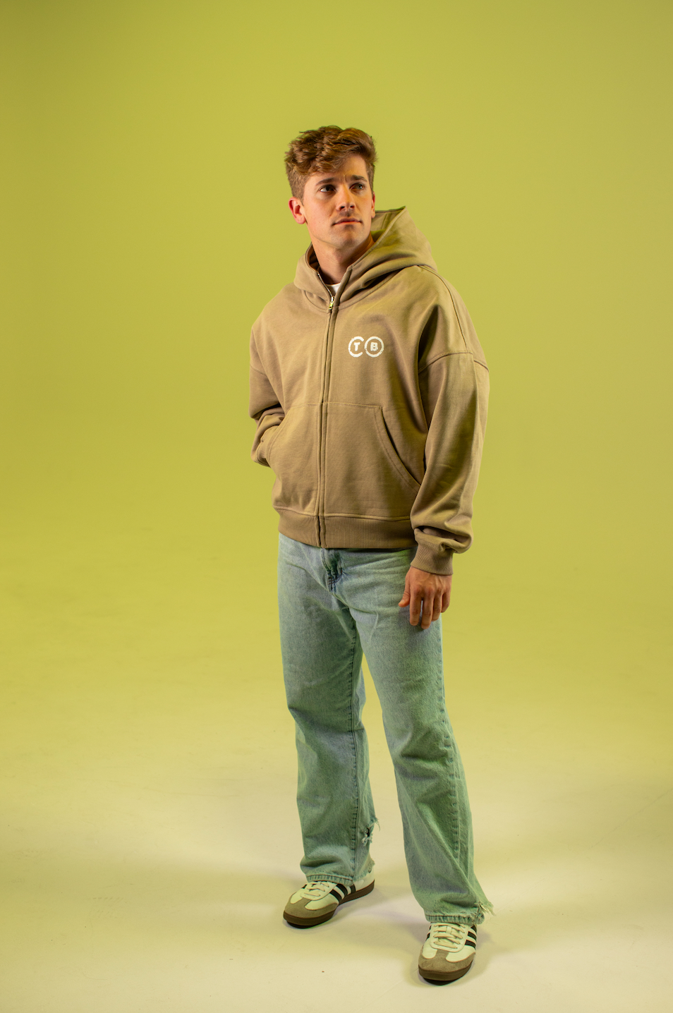 Art Department Sand Zip Up