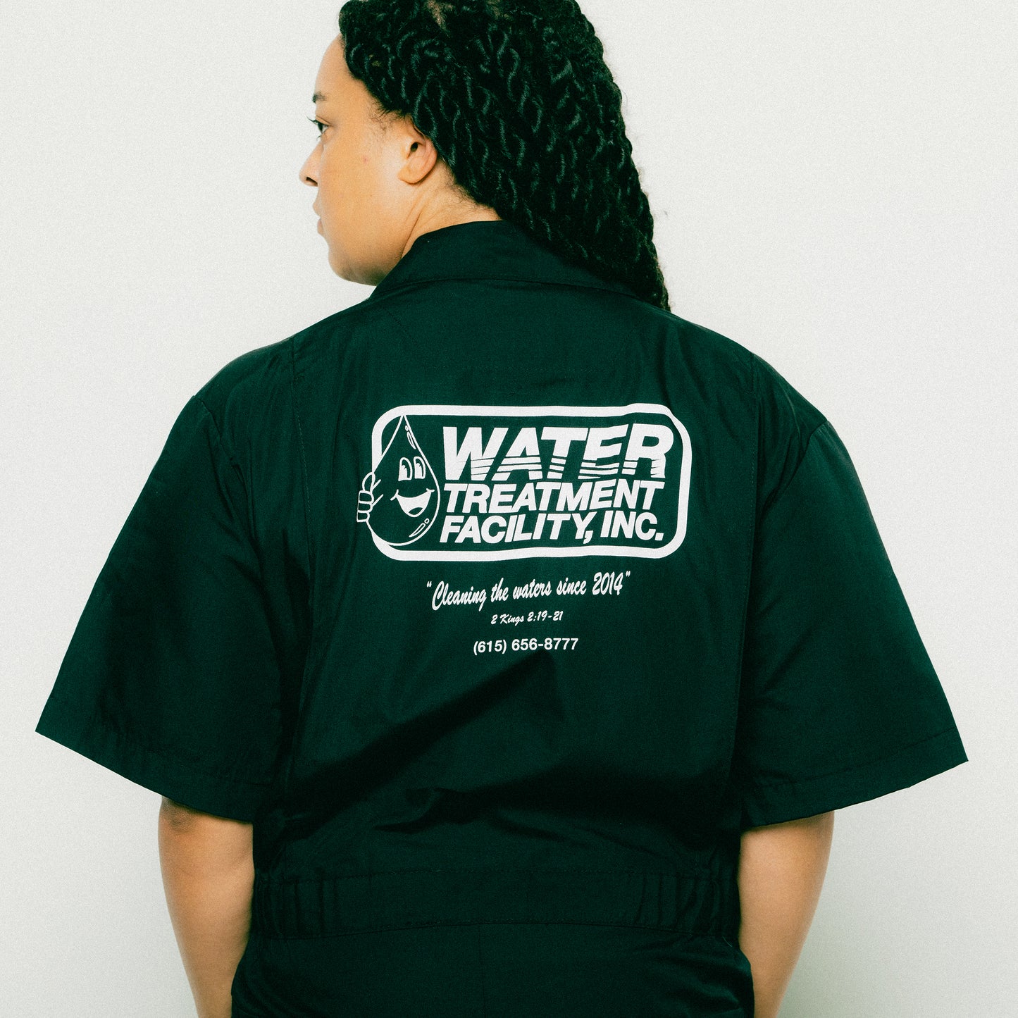 Water Treatment Facility Dickies Short Sleeve Coveralls