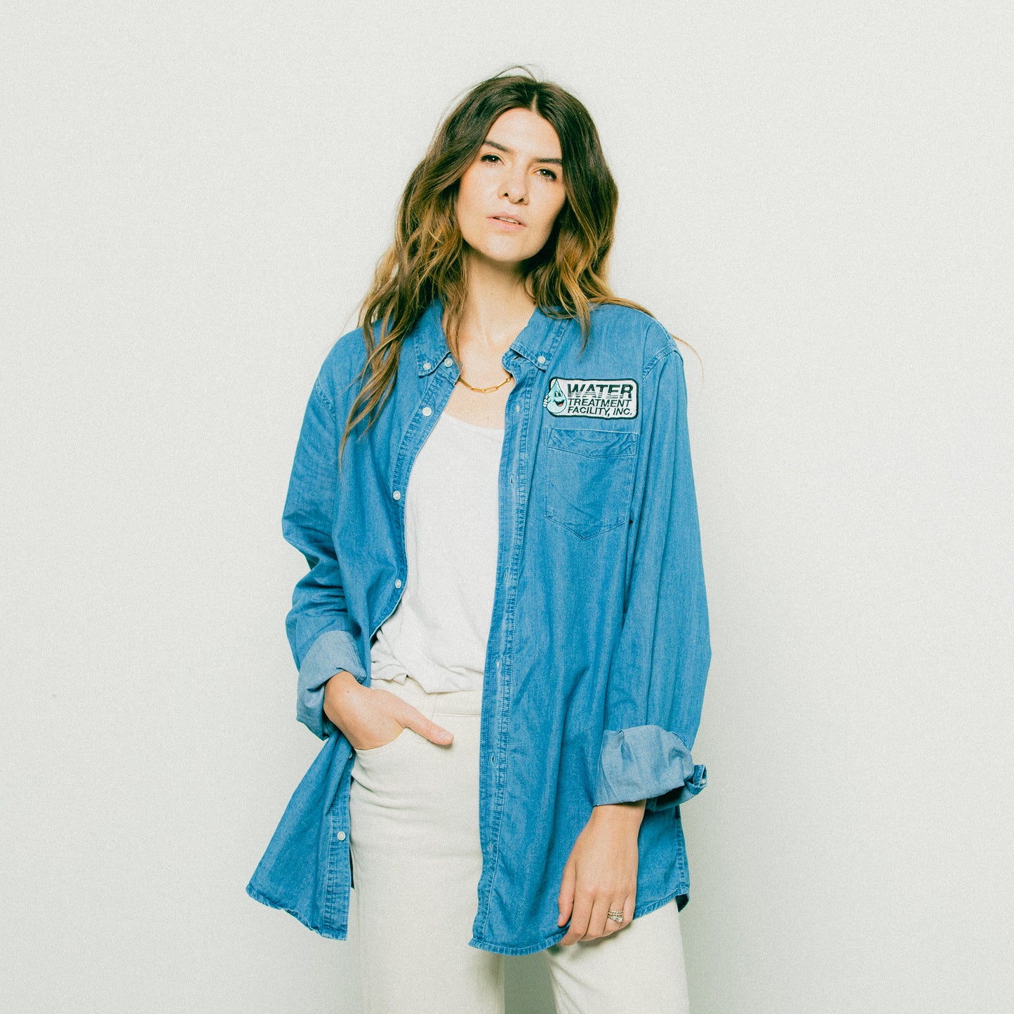Water Treatment Facility Denim Shirt