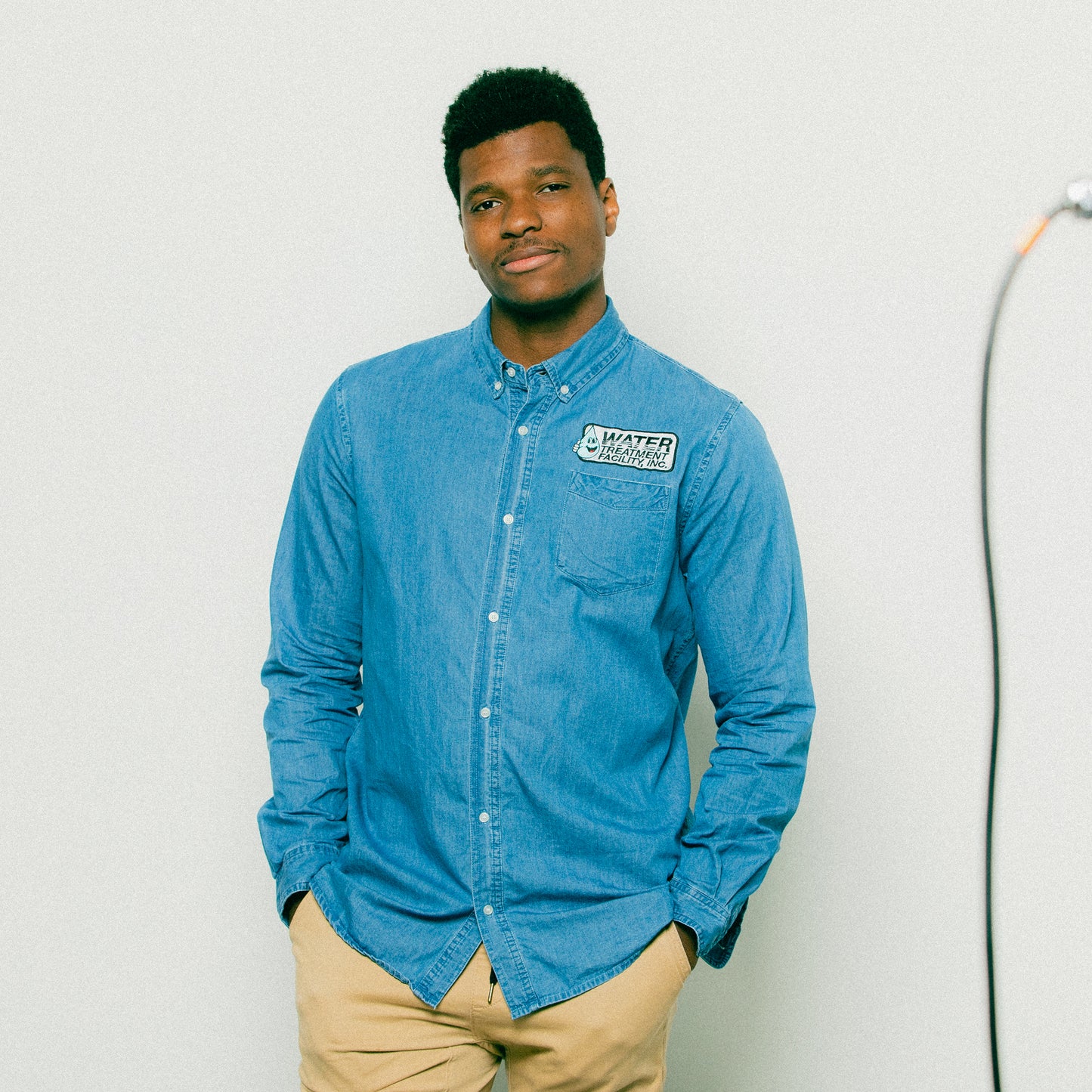 Water Treatment Facility Denim Shirt
