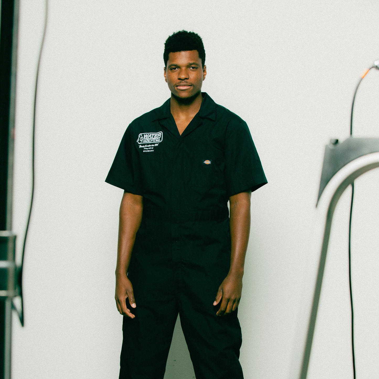 Water Treatment Facility Dickies Short Sleeve Coveralls