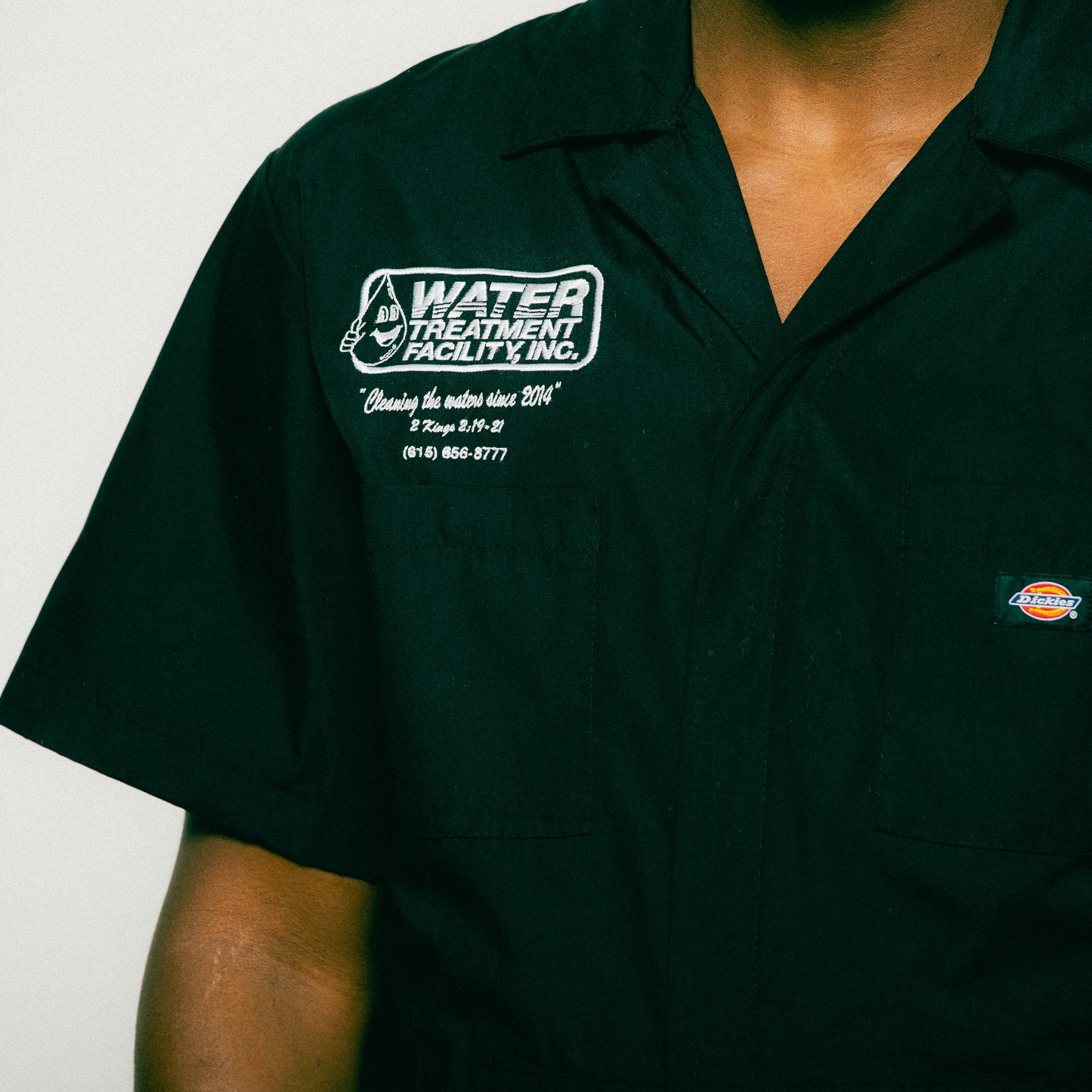 Water Treatment Facility Dickies Short Sleeve Coveralls