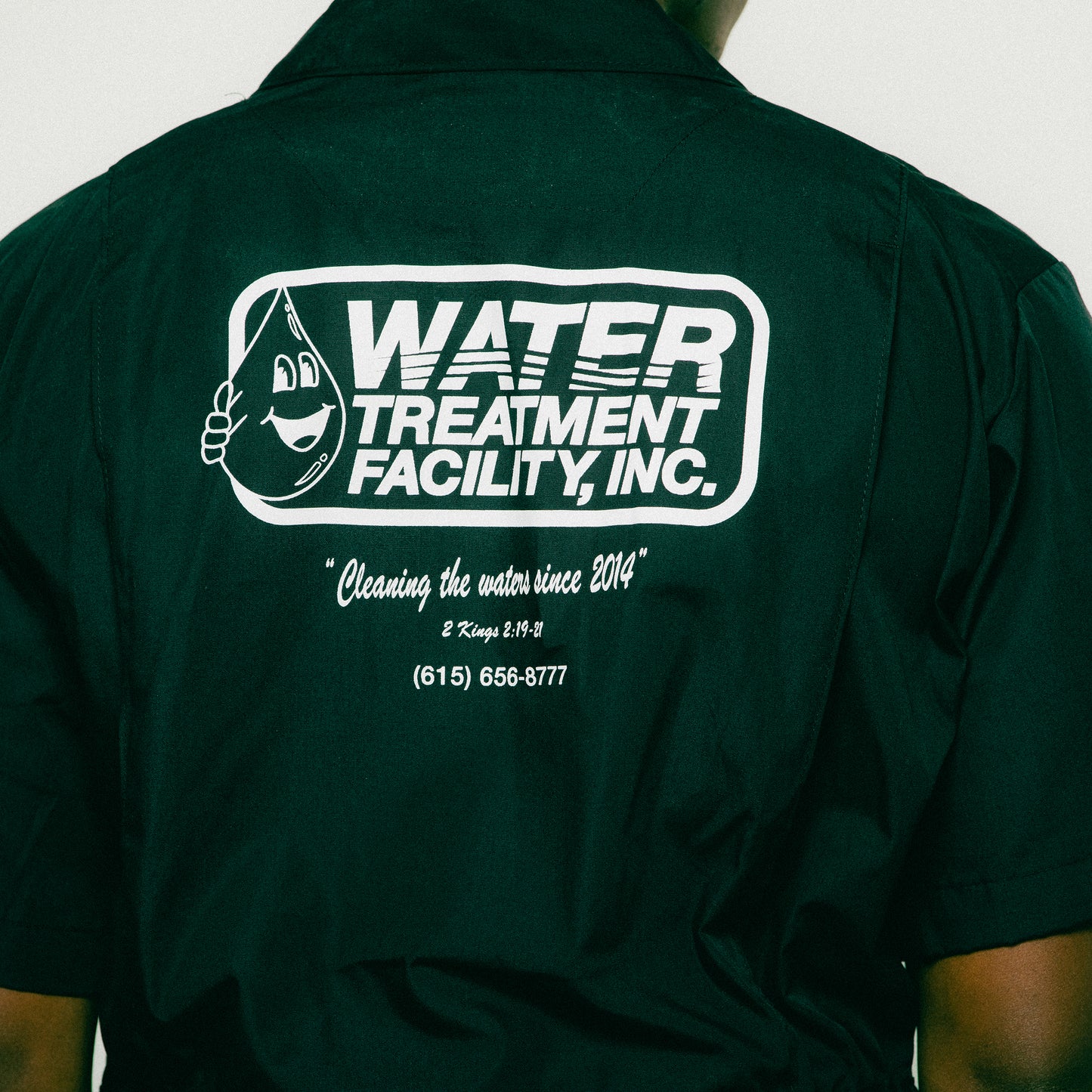 Water Treatment Facility Dickies Short Sleeve Coveralls