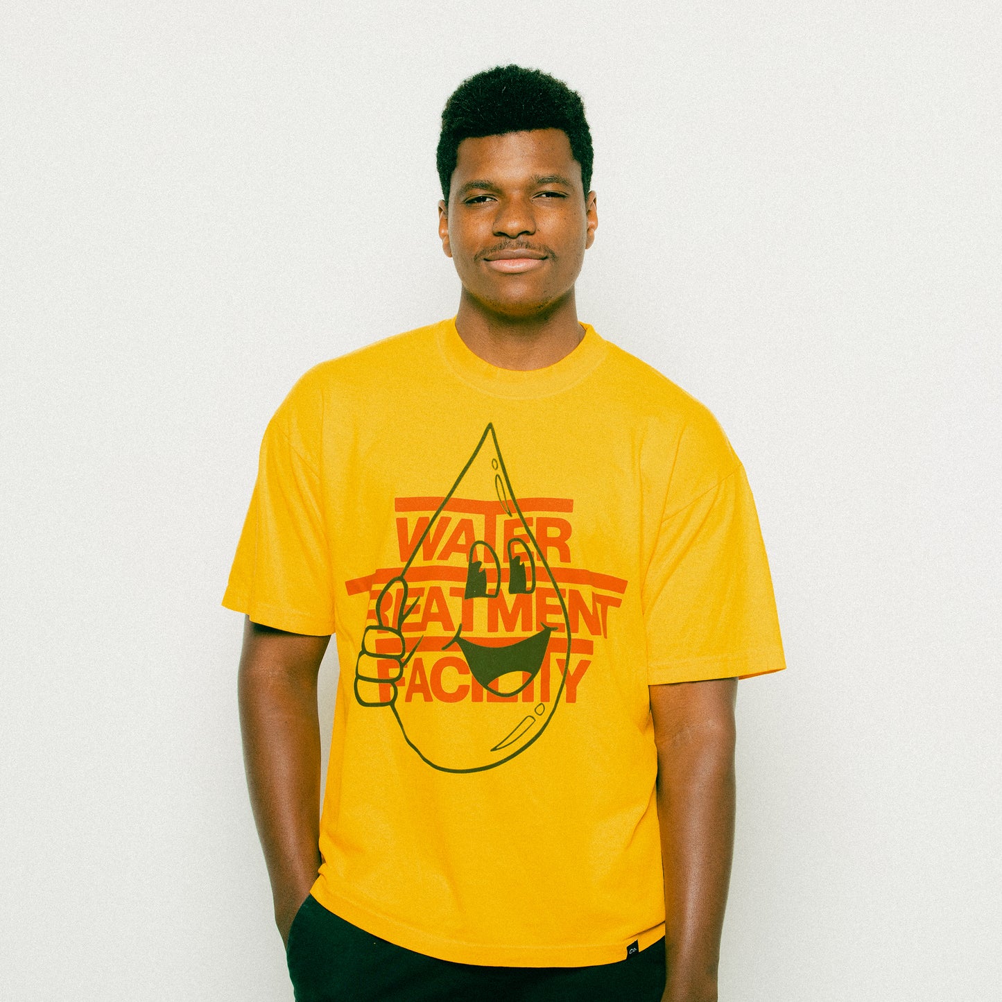 Water Treatment Facility Tee - Gold