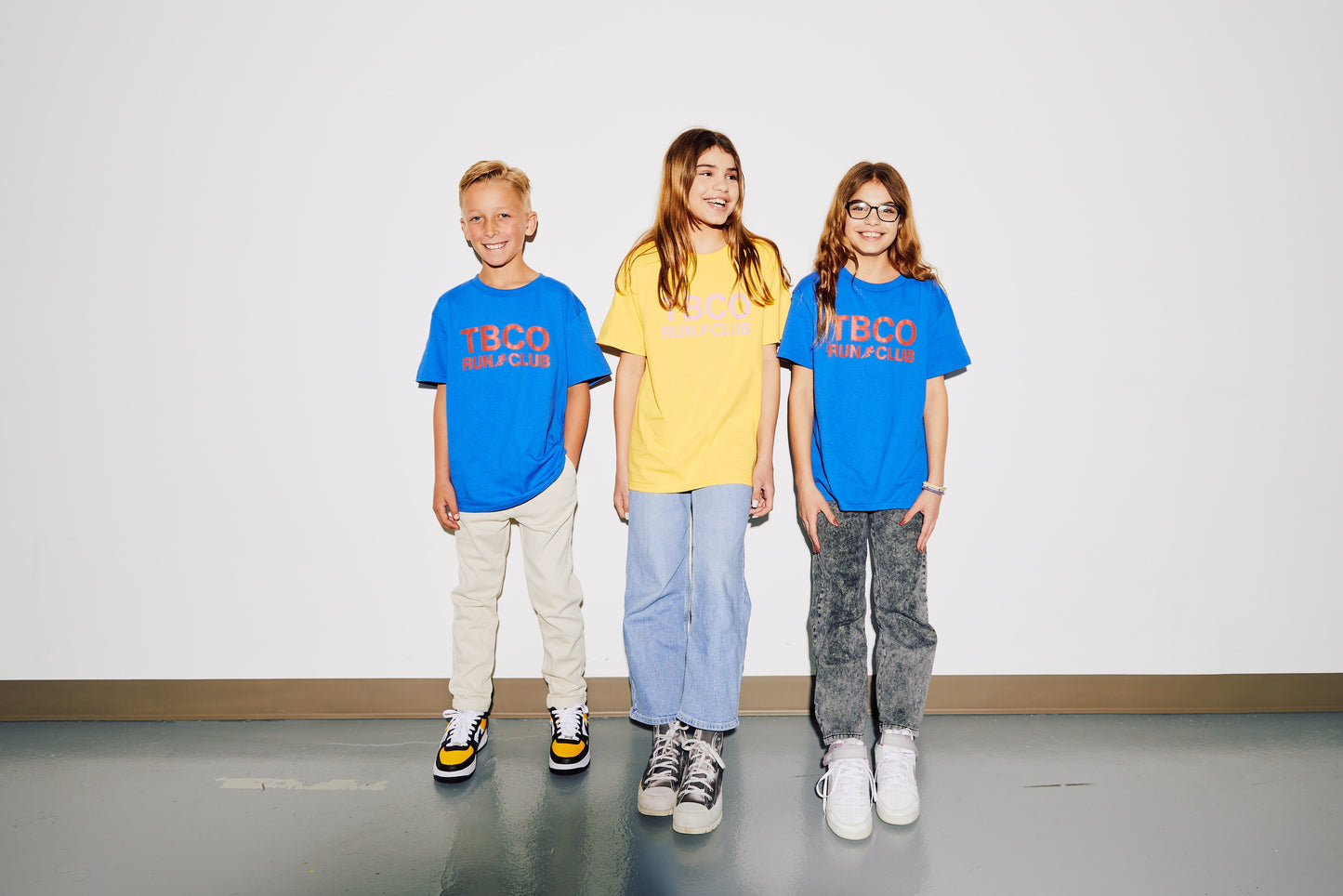 Run Club Kids Tees