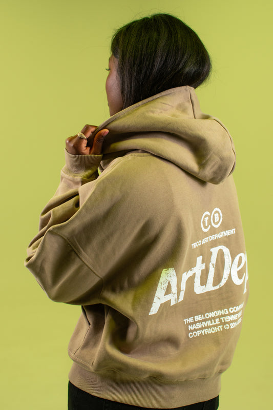 Art Department Sand Zip Up
