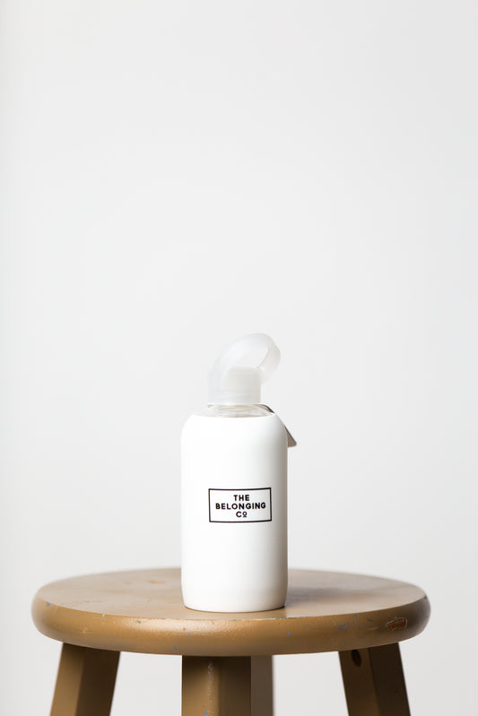 The Belonging Co Water Bottle - White