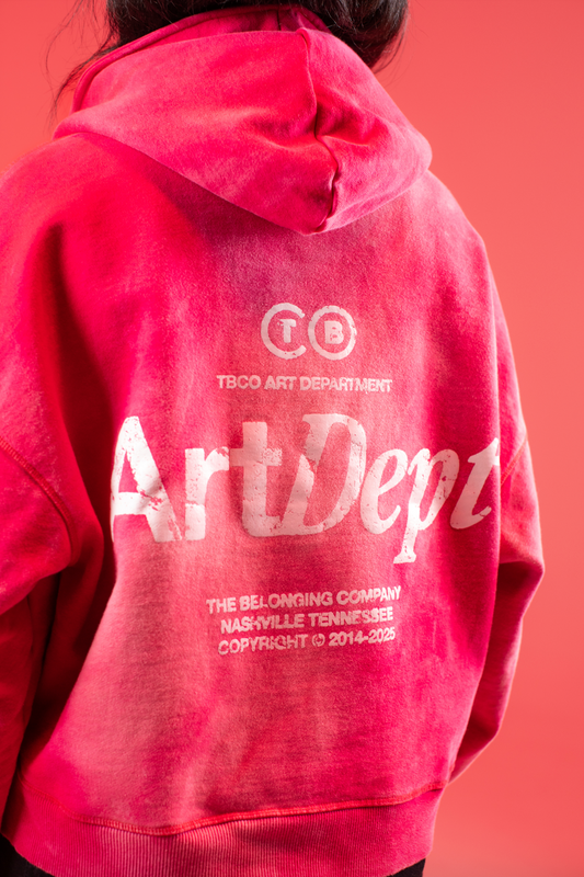 Art Department Red Zip Up