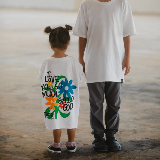 Said God Kids Tee - White