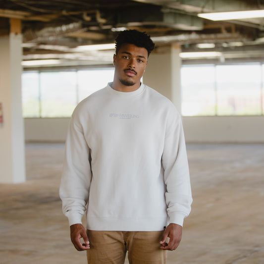 Mystery Crewneck Sweatshirt - Bone