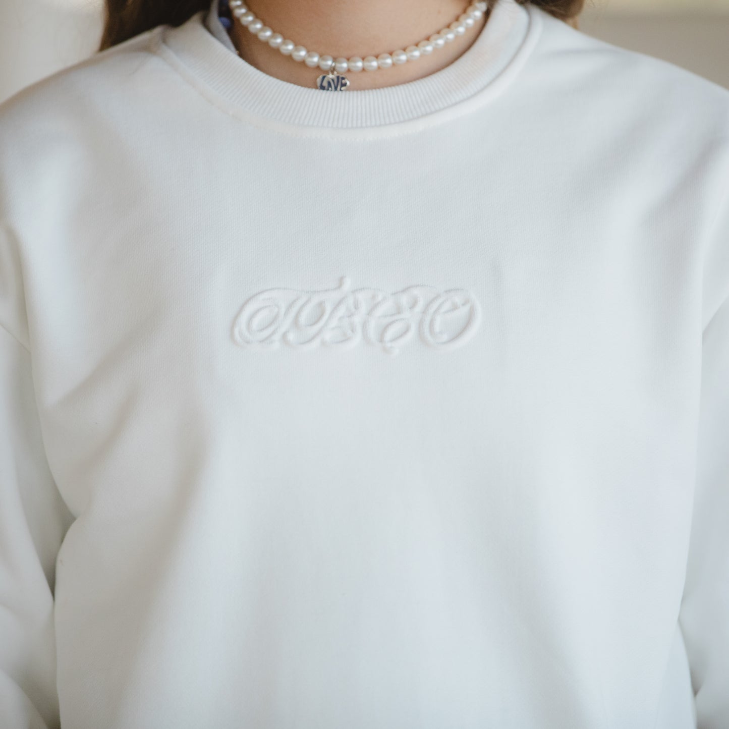 TBCO Crewneck Sweatshirt - White
