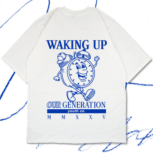 WAKING UP YOUTH CO TEE