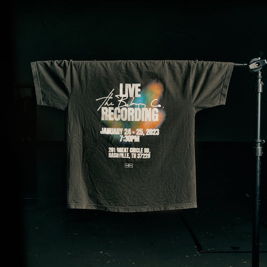 ALBUM RECORDING NIGHT TEE [IN PERSON]