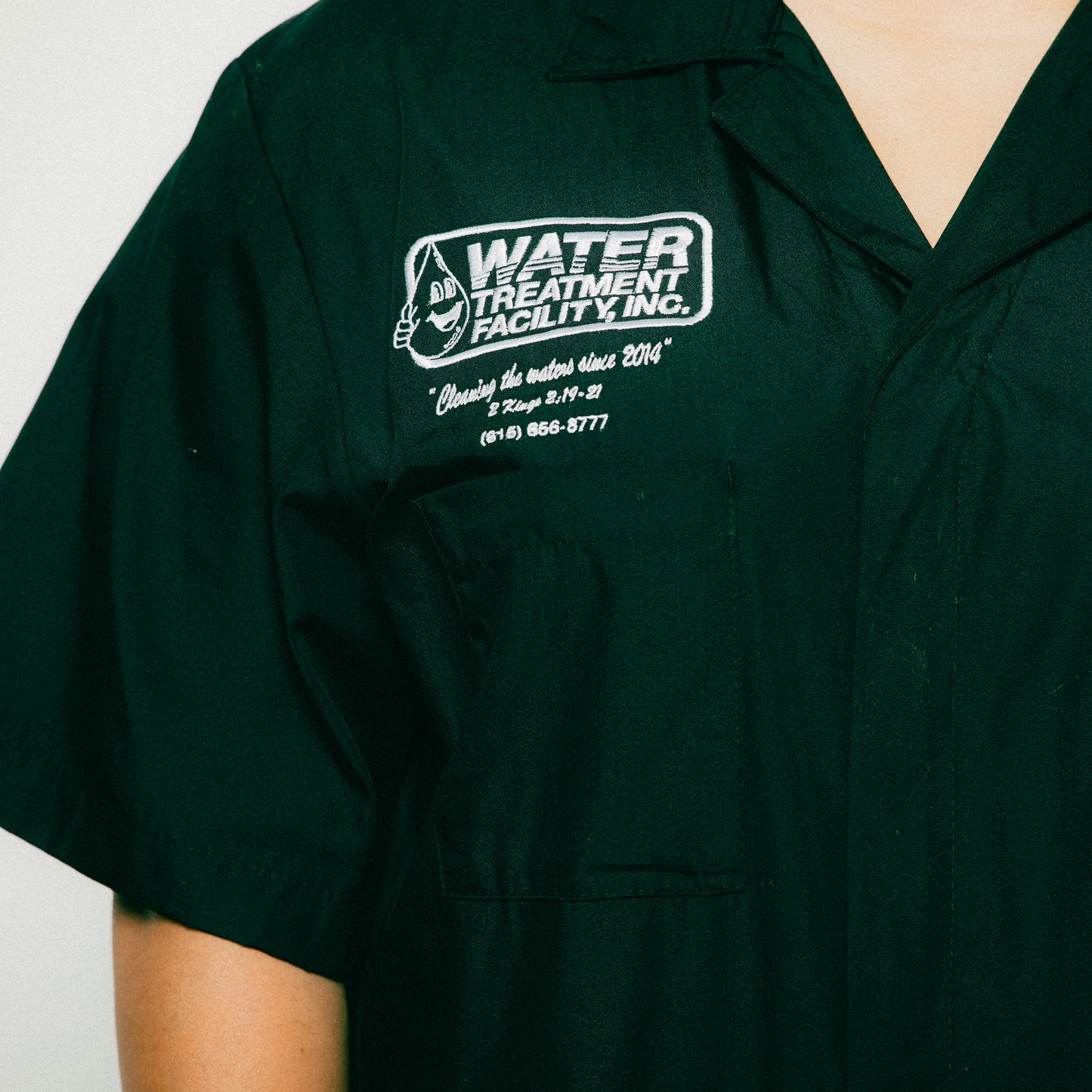 Water Treatment Facility Dickies Short Sleeve Coveralls