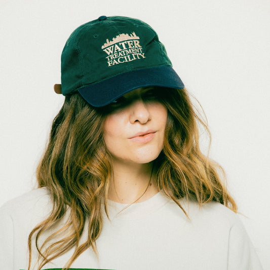 Water Treatment Facility Dad Hat - Navy + Green