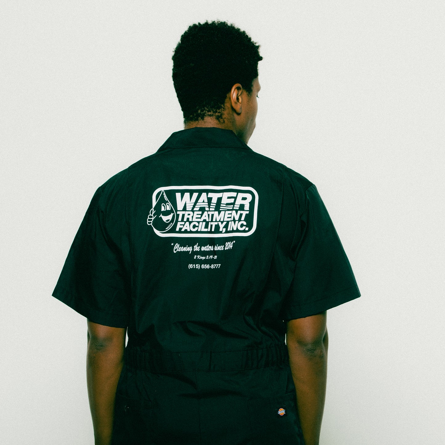 Water Treatment Facility Dickies Short Sleeve Coveralls