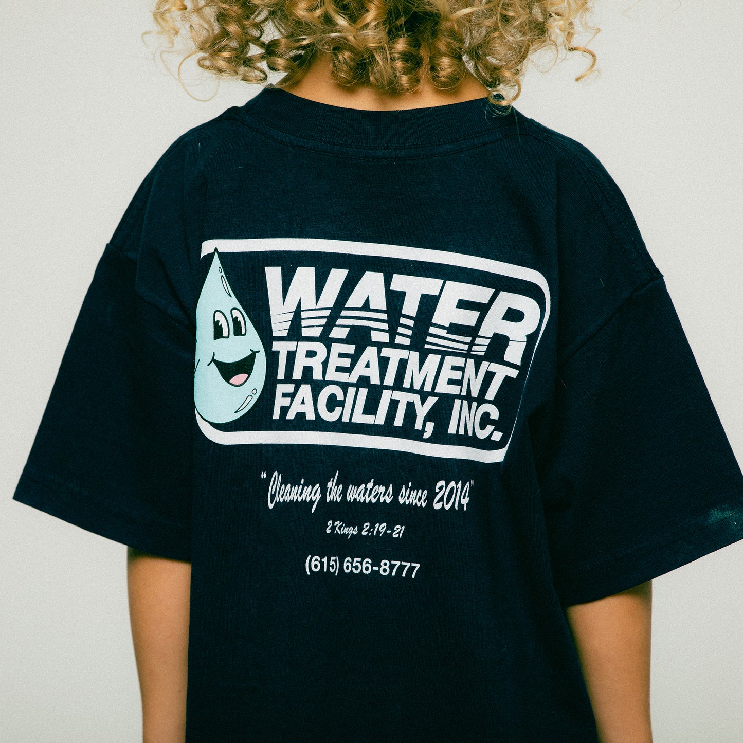 Water Treatment Facility Toddlers Tee - Blue